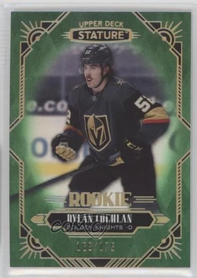 2020-21 Upper Deck Stature Rookies Green /175 Dylan Coghlan #156 Rookie RC - Image 1 of 2