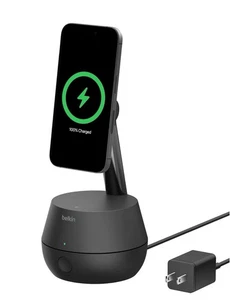 Belkin Wireless Charger Stand, Motion Tracking, Apple DockKit zertifiziert, Stativ - Bild 1 von 7