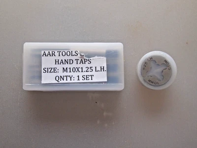M10 x 1.25 METRIC LEFT HAND TAP + DIE SET NEW - Image 1 of 3