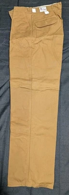 Men's Hunting Fishing Pants Canvasback 36x32 H2O Repellent VTG Year 1966 NWT! - Image 1 of 4
