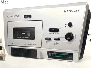Grace Tape2USB II Audio Cassette Convertidor Cinta Digital GDI-T2USB200 Caja Abierta - Imagen 1 de 14