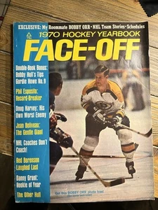 Anuario de hockey cara a cara 1970 Bobby Orr, Phil Esposito, Danny Grant - Imagen 1 de 2