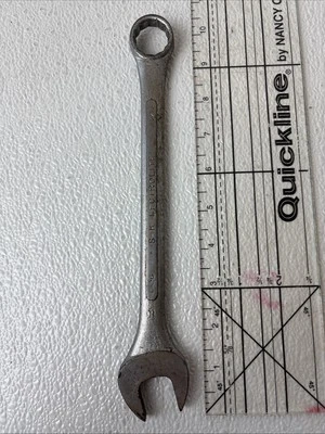 S-K Wayne C-26 Combination Wrench 13/16" Inch Alloy 12 Point Made In USA - Image 1 of 4