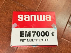 Sanwa EM7000 Multímetro Analógico FET Probador Electrónico - Imagen 1 de 2