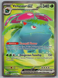 Venusaur ex 182/165 | Scarlet & Violet 151 | Ultra Rare | NM-Mint - Picture 1 of 2