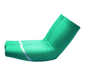 Cycling Arm Warmers Green Size L (UK) RRP £19.99 - Picture 1 of 1