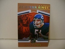 DICK BUTKUS 2017 DONRUSS ALL-TIME GRIDIRON KINGS STUDIO SERIES #13  SN 96/100