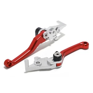 Red Adjustable Brake Clutch Levers For SUR-RON UB Ultra Bee Electric Bike 23-UP - Picture 1 of 12