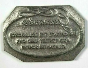 Vintage Loxhams Preston Händlergarantie Druckpresse für Bentley Rolls Royce - Bild 1 von 3