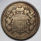 1867 TWO CENT PIECE FINE E158 RCX
