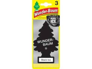 WUNDERBAUM | BLACK ICE | Auto Lufterfrischerer Duftbaum Camper | 3er Pack - Bild 1 von 2