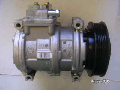 AC Compressor OEM Denso 10PA17CH fits Chrysler Voyager / Dodge Caravan, Gr... QR - Image 1 of 4