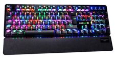GameMax Strike Mechanical RGB LED Keyboard With Outemu Red Switch And Palm Rest