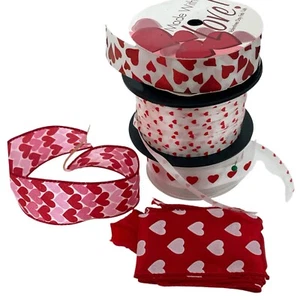 Heart Ribbon-3rolls-ECU - Picture 1 of 8