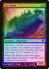 Tar Fiend FOIL Shards of Alara NM Black Rare MAGIC THE GATHERING CARD ABUGames