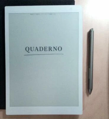 FUJITSU FMV-DPP04 QUADERNO 10.3 inch A5 Size Digital Paper Tablet White Japan - Image 1 of 3