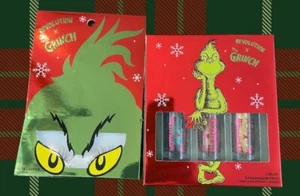 Nuevo y Sellado Makeup Revolution x The Grinch Half Lashes & Eyeshadow Set - Imagen 1 de 7
