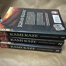 Kami Kaze Manga by Satoshi Shiki Volumes 1-3 English Tokyopop