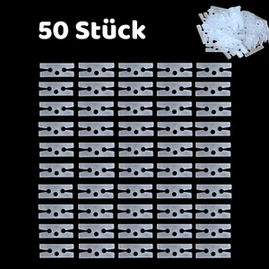 50 Ballon Verschlüße für Hellium Ballons und Luftballons Schnellverschlüße - Bild 1 von 9