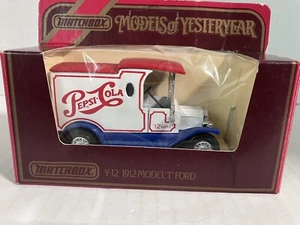 Matchbox Y12 1912 Model T Ford Pepsi-Cola Mint in Box - Picture 1 of 10