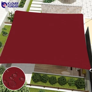 Sombra de sol impermeable vela patio toldo jardín exterior piscina dosel cubierta refugio - Imagen 1 de 11