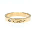 Cartier Engraved Ring Pink Gold (18K) Fashion Diamond Band Ring Pink Go BF572295