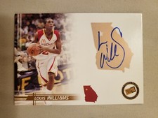 2005-06 Press Pass Auto Bronze - Louis Lou Williams Los Angeles Clippers