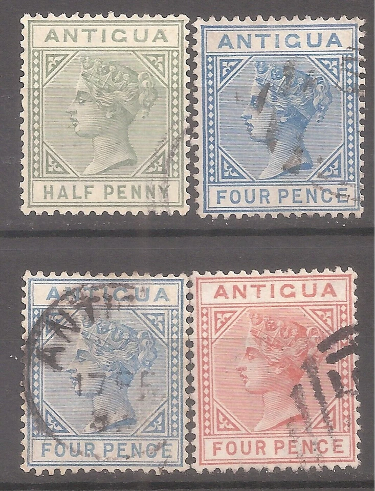 Antigua   Sc# 12-15-15-16   Used   Cat Val $42   gtc - Image 1 of 1