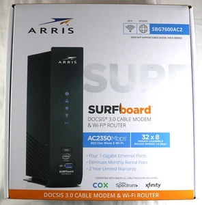 Arris SURFboard SBG7400AC2 Wireless Cable Modem 960Mbps - Picture 1 of 8