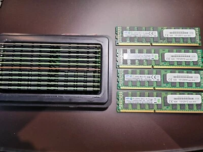 sAMSUNG 224GB (14 x 16GB) PC3L-10600R Memory Dell R520 R610 R620 R710 R720 R810 - Image 1 of 2