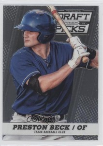 2013 Panini Prizm Perennial Draft Picks Preston Beck #48