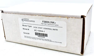 Math Associates FIBERLINK 8 CH. STAT. CONTROL XMTR XC-1000A-1 - Picture 1 of 3