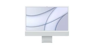 iMac 24-inch Retina (Mid-2021) M1 3.2GHz Laptop SSD 256GB 8GB RAM Silver - Afbeelding 1 van 5