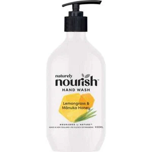 Naturely Nourish Hand Wash Lemongrass & Manuka Honey 450ml - Picture 1 of 3