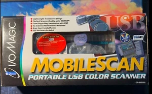 I/O MAGIC MOBILE SCAN FULLY PORTABLE USB COLOR SCANNER DR-MS002 MAC compatible - Picture 1 of 2