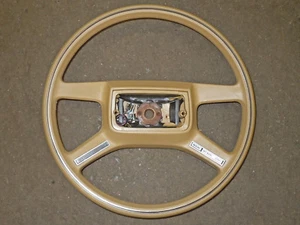 1985 Lincoln Town Car Steering Wheel, Wheat (E5VY3600F) NOS - Foto 1 di 3