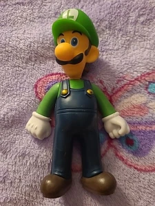 Guter gebrauchter Zustand Super Mario Brothers Luigi 5" Figur - Bild 1 von 8