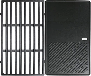 GFTIME 7638 44,5 cm Grillrost & Grillplatte für Weber Spirit Gasgrills, Gusseise - Bild 1 von 8