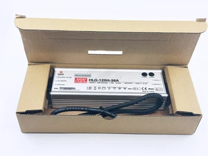 HLG-120H-36A MEAN WELL LED AC/DC Power Supply 100-240VAC 120W 36V Adjustable - Picture 1 of 6