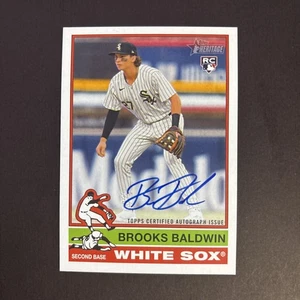 2025 Topps Heritage - Real One Autographs Brooks Baldwin #ROA-BBA (AU, RC) - Picture 1 of 2