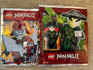 Lego Ninjago Foil Packs Minifigure Lot - Two New Sealed Lego Minifig Bags - Picture 1 of 2