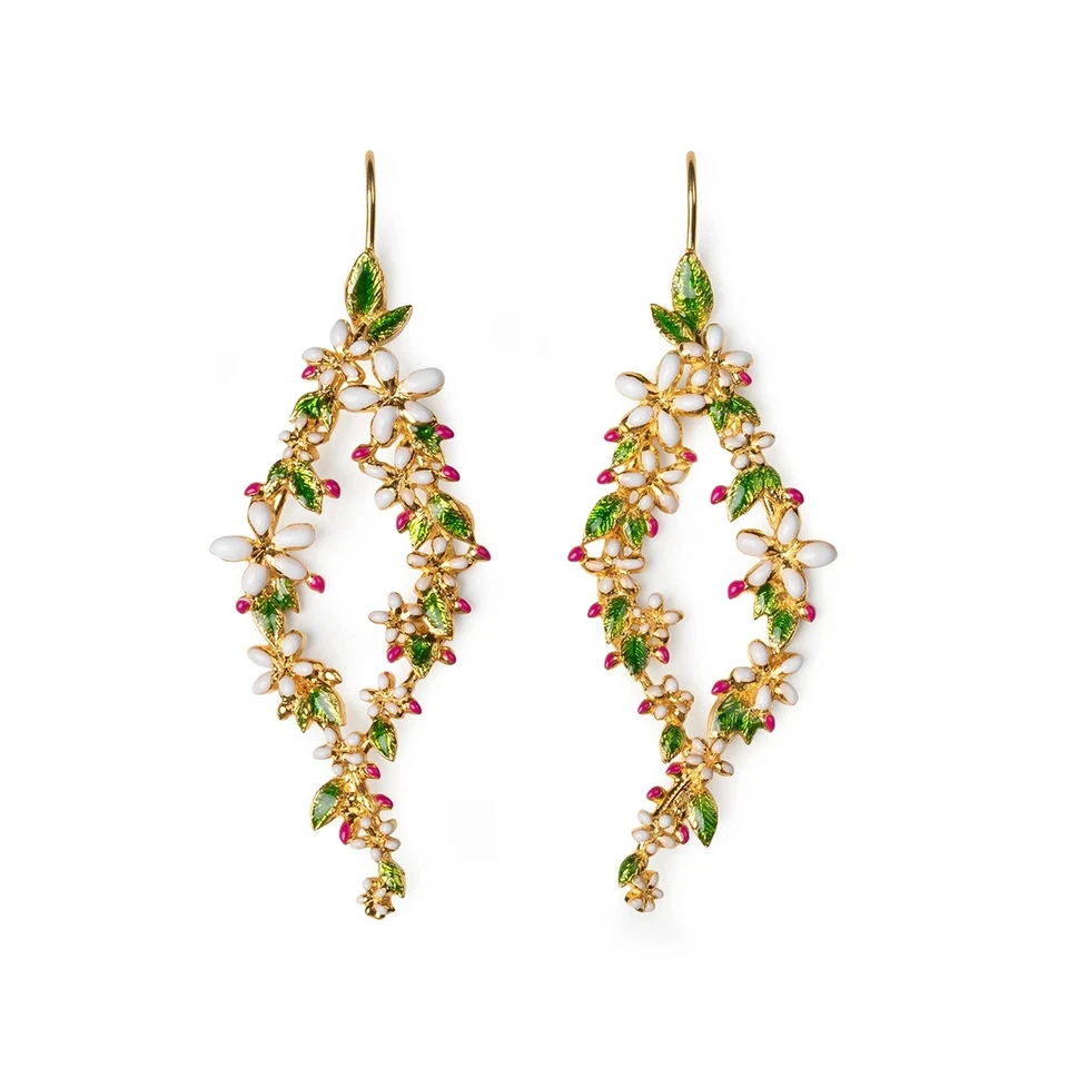 Orecchino in argento placcato oro - Immagine 1 di 3