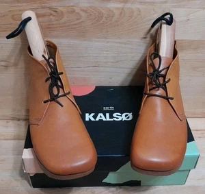 🌏 KALSO Earth 🇺🇲 USA VINTAGE NEU! mit Karton 8,75 Herren 10,25 Damen CHUKKA STIEFEL SELTEN! - Bild 1 von 8