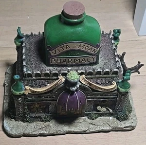 Hawthorne Village-The Munsters Halloween Collection Vita Moan Pharmacy w COA - Picture 1 of 12