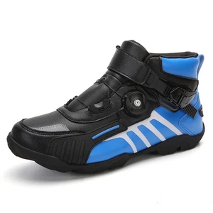 Windproof Wear-resistant Motorcycle Shoes Fashion Anti-slip Off-road Riding - Picture 1 of 22