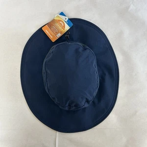 Columbia Hat Mens Bora Bora II Booney Safari Blue Omni Shade UPF 50 Protection - Picture 1 of 14