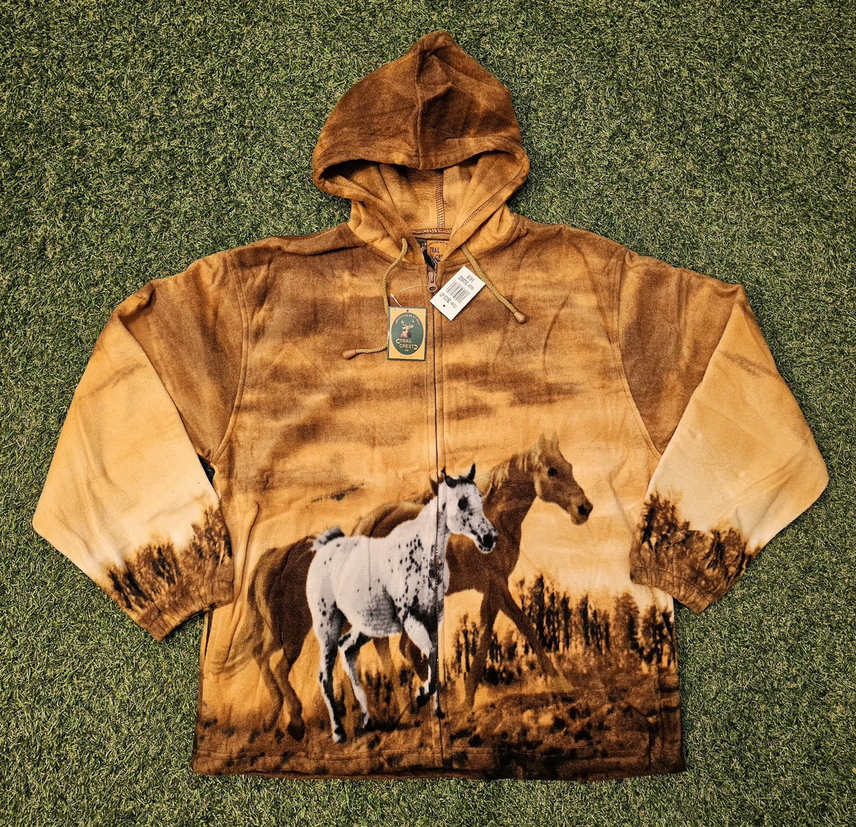 Horse Fleece Jacket In Men's Coats & Jackets | eBay Horse Fleece Jacket In Men's Coats & Jackets | eBay