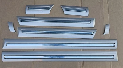 Lincoln Town Car 1995 1996 1997 juego de molduras de 8 piezas/tostado pradera claro Foto 1 de 4