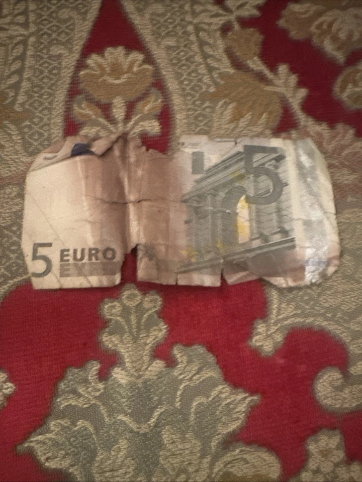 CRISPED 5 Euro Bill *STILL LEGAL* - Image 1 of 2