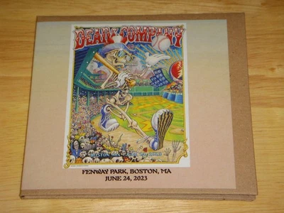 Grateful DEAD & COMPANY The Final Tour Live 6/24/2023 Fenway Park BOSTON 3CD New Foto 1 de 4